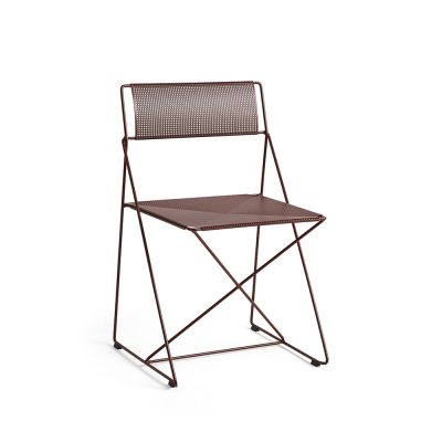 X-LINE Chair Powder Coated Steel - Iron Red