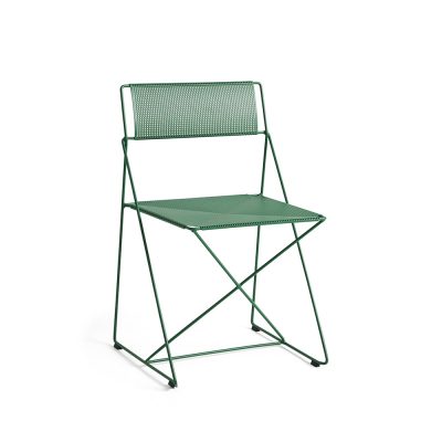 X-LINE Chair Powder Coated Steel - Leek Green