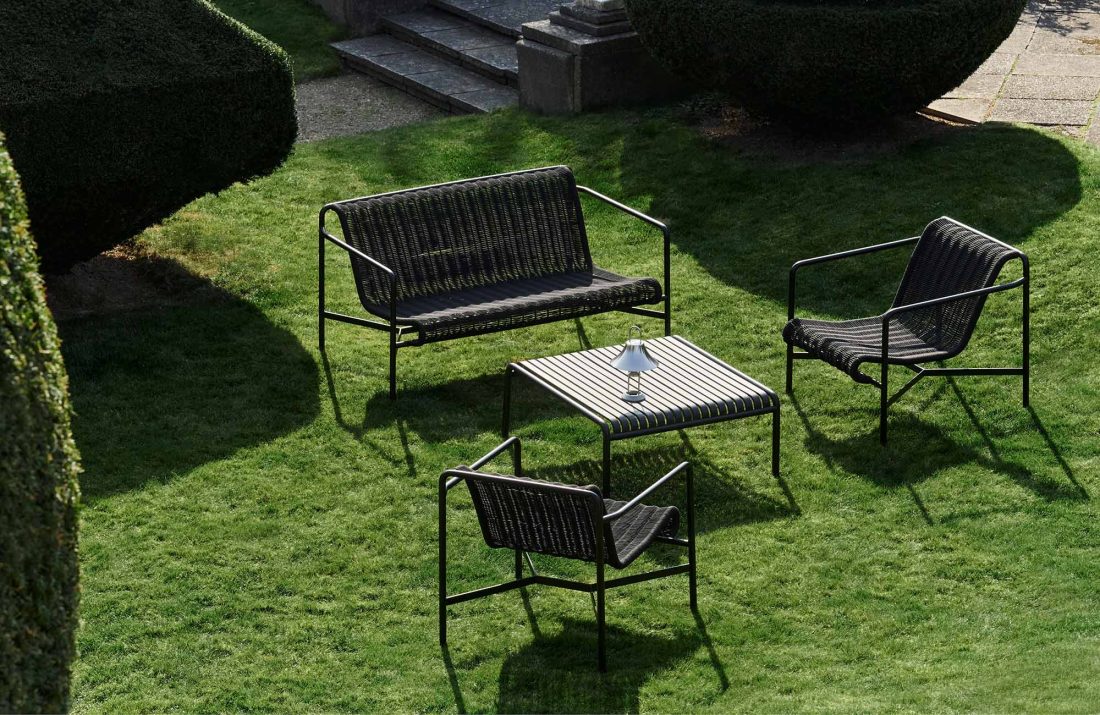 PALISSADE CORD Lounge Chair, Low