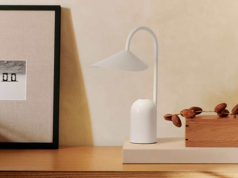 ARUM Portable Lamp, White