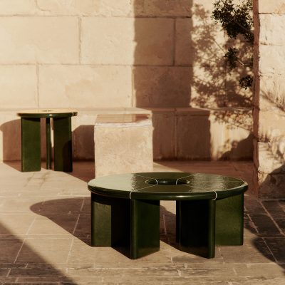 DEYA Coffee Table, Dark Green