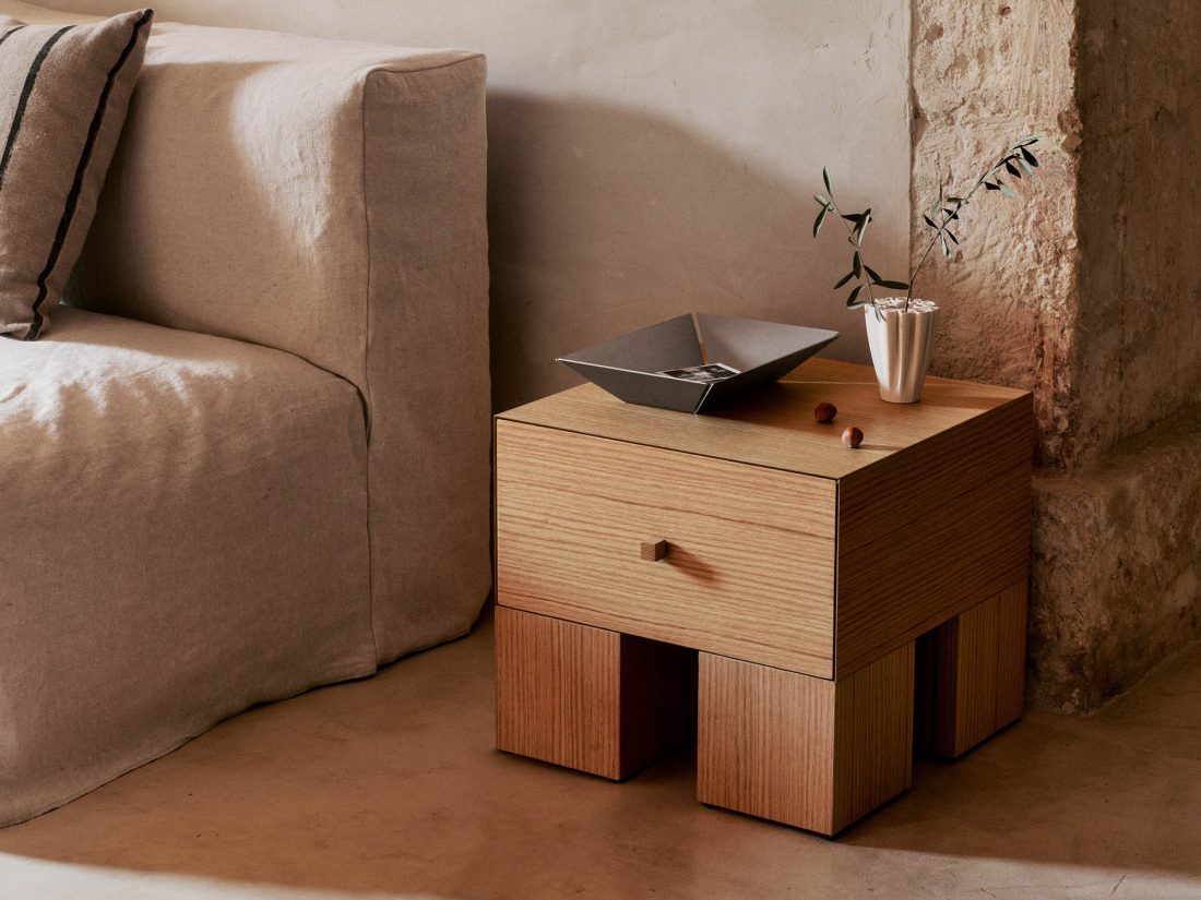 KUBEN Bedside Table 1x1