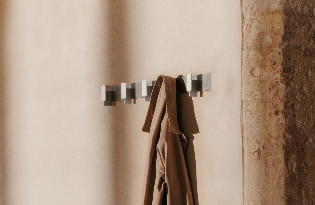 LAGER Coat Rack, Aluminium
