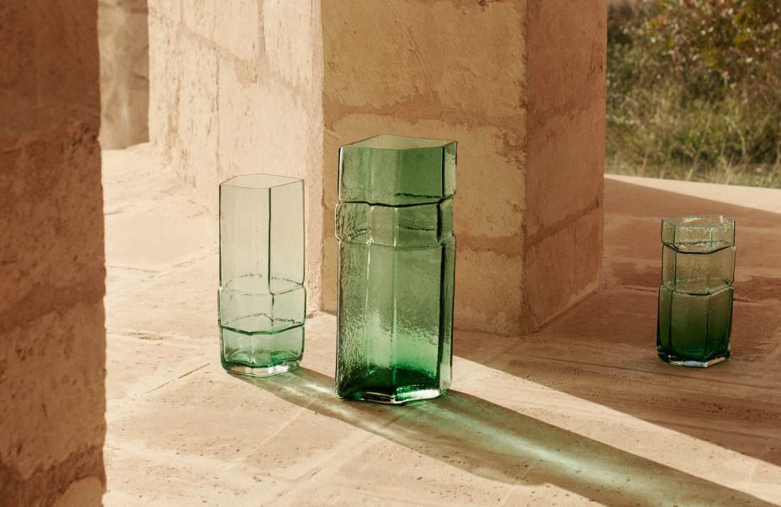 MURO Vase M Green, Can Lis