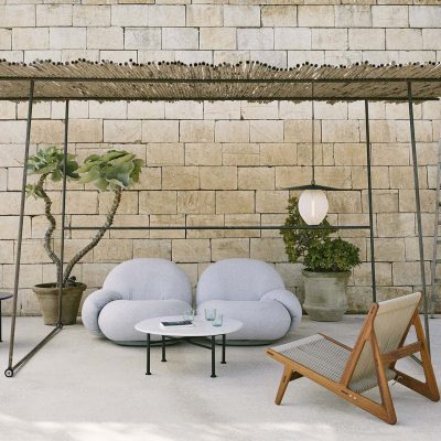 SATELLITE Outdoor Pendant ø22, Cream White