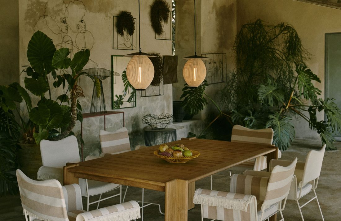 SATELLITE Outdoor Pendant ø22, Cream White
