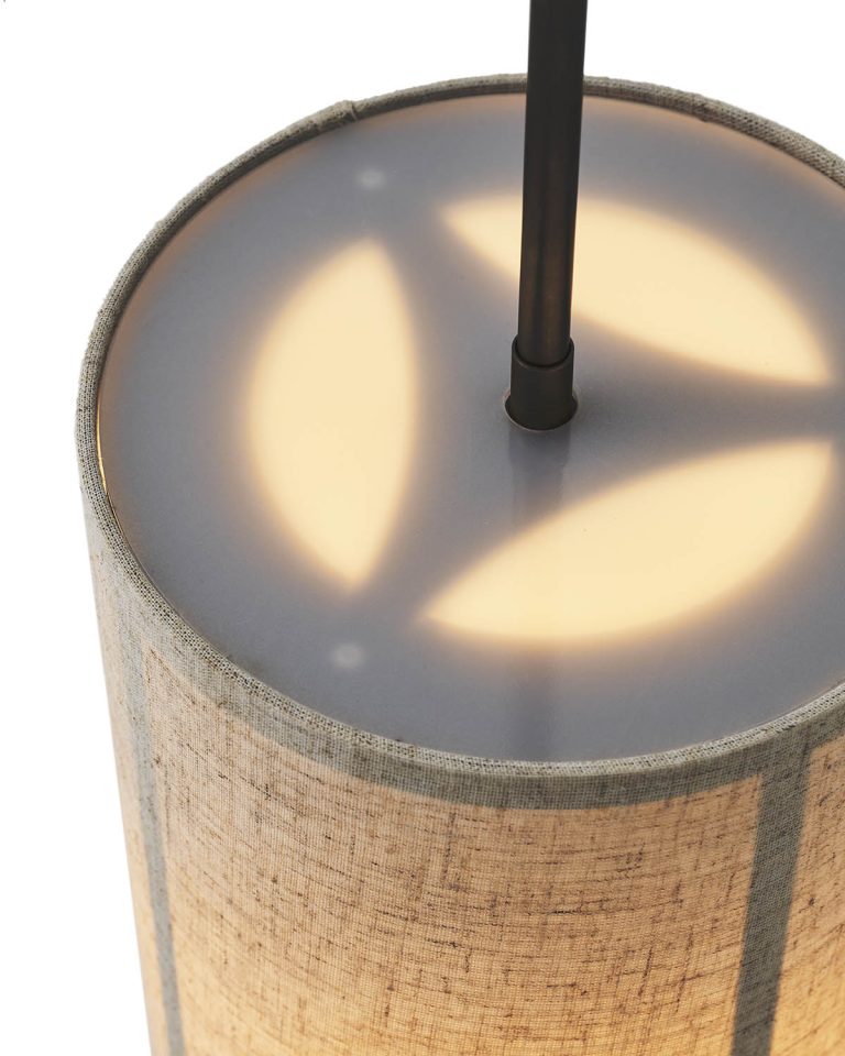 HASHIRA Pendant Lamp L, Raw