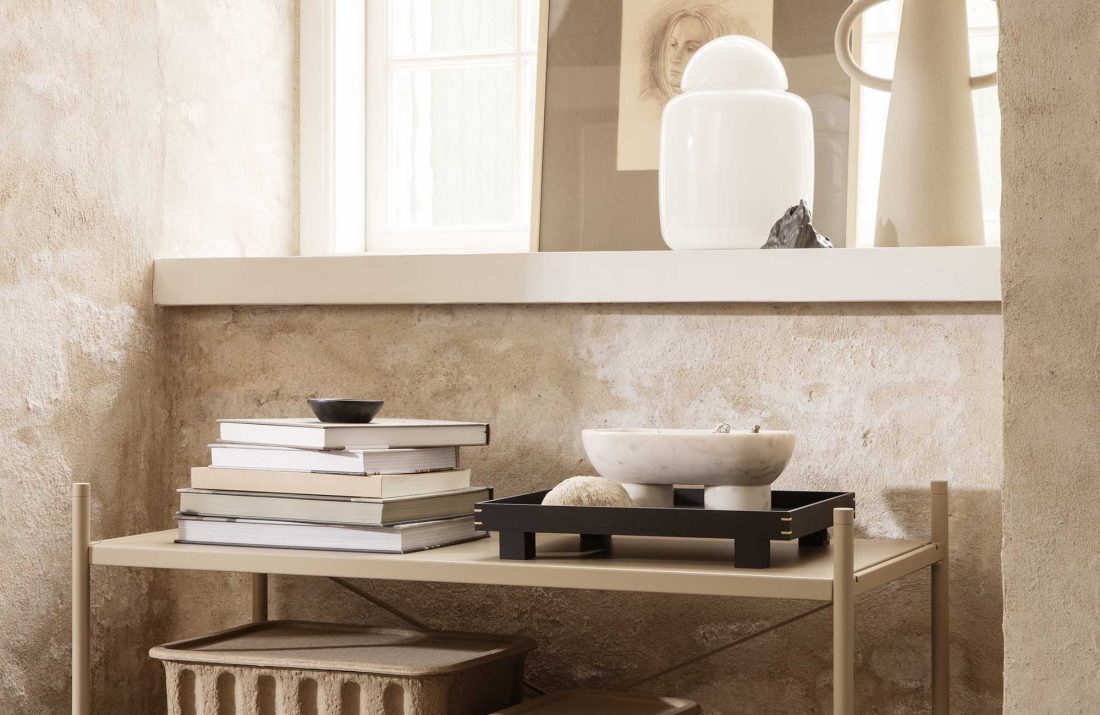 BON Wooden Tray S, Smoked Oak