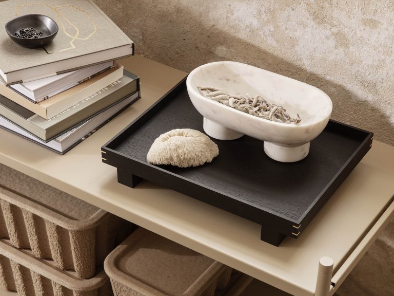 BON Wooden Tray S, Smoked Oak