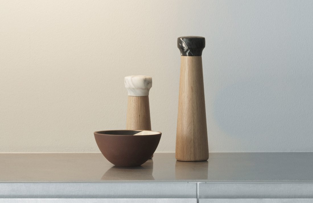 CRAFT Salt Mill L, Oak/White