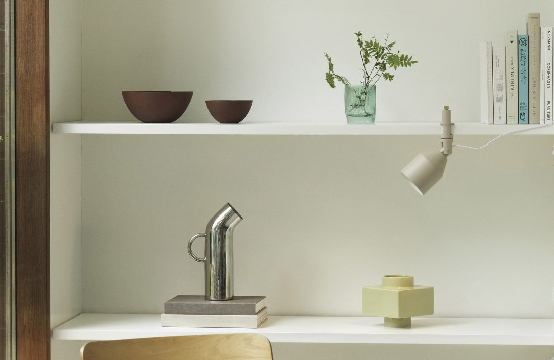 KLIP Lamp, Warm Grey