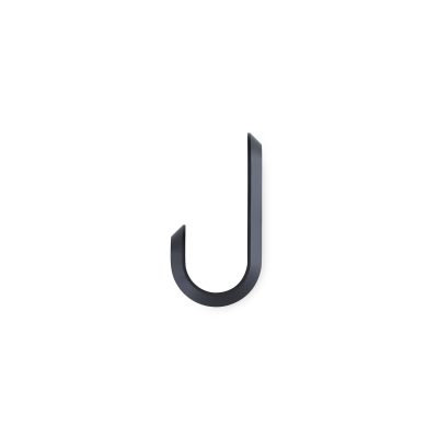 CURVE Mini Hooks 2pcs, Matt Black