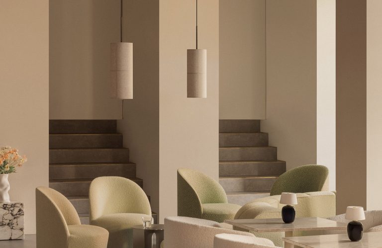 HASHIRA Pendant Lamp S, Raw