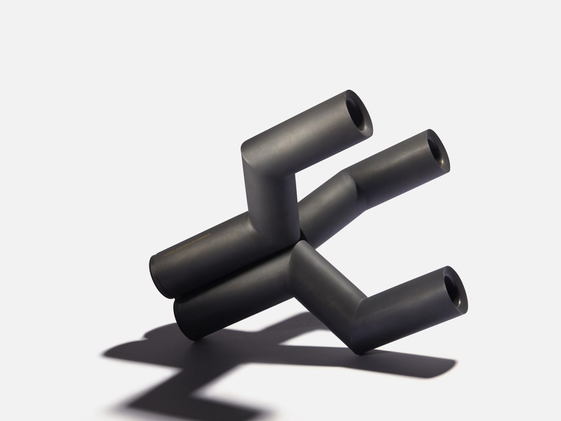 SERMON Black Painted Brass