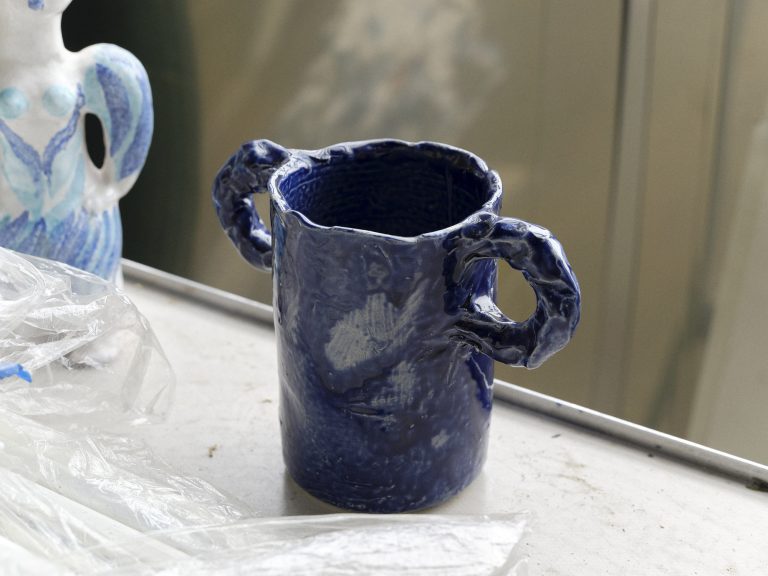 STUDIO Vase, Light Blue