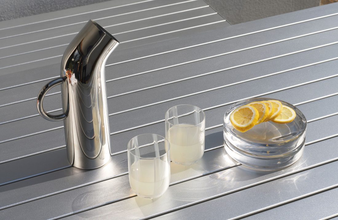STRIPE Glass White