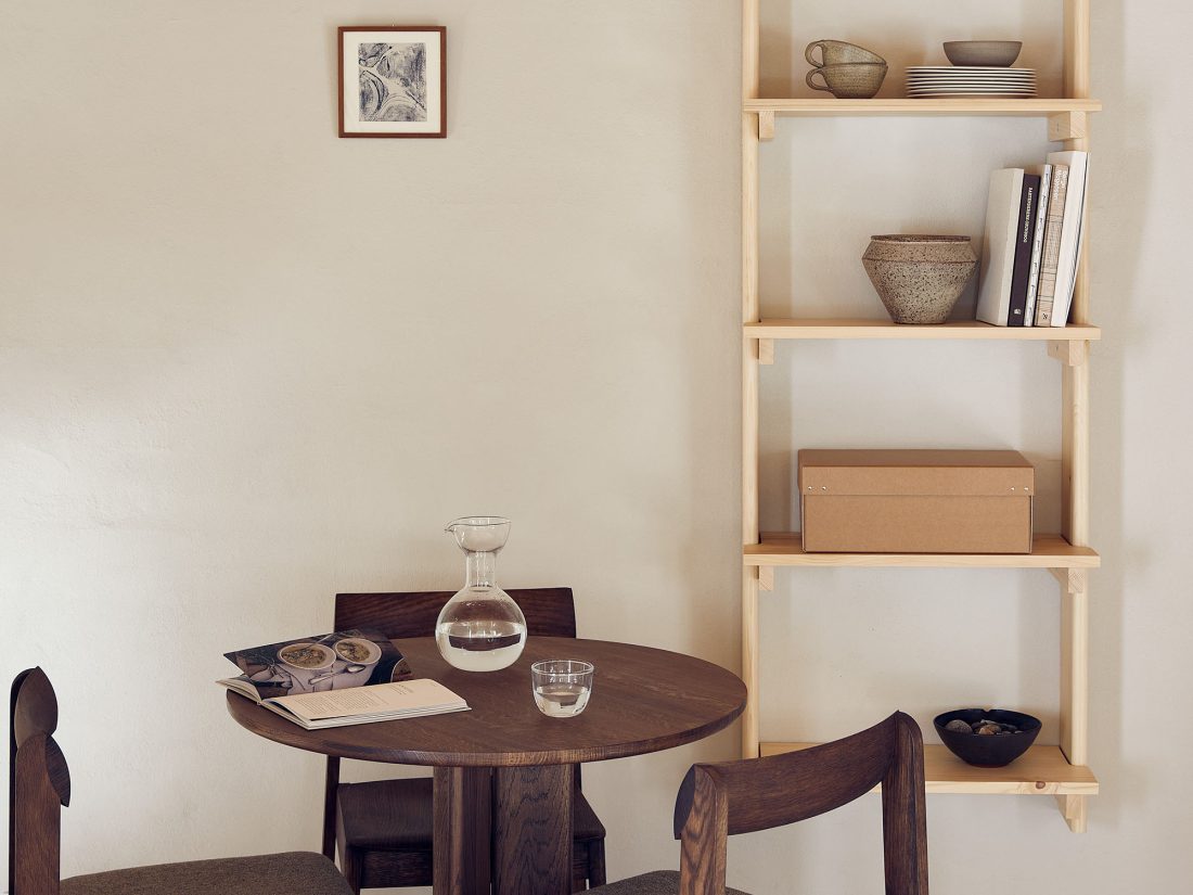 BEAM Wall Shelf 5, Pine