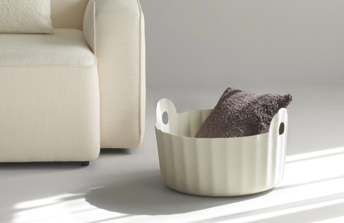 COLU Basket, Cream
