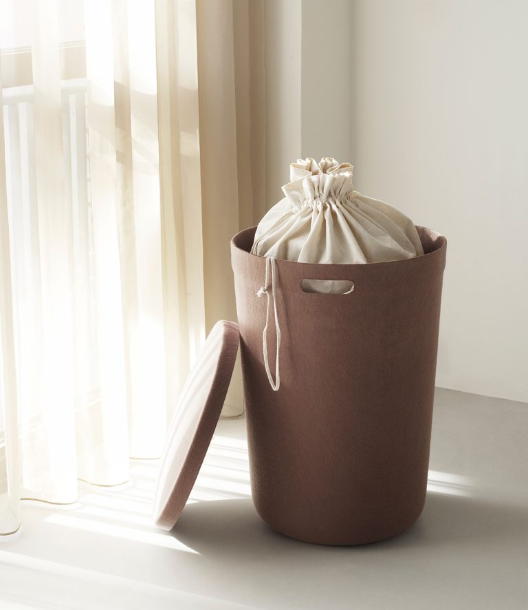 HIDE Laundry Basket, Cotton Liner