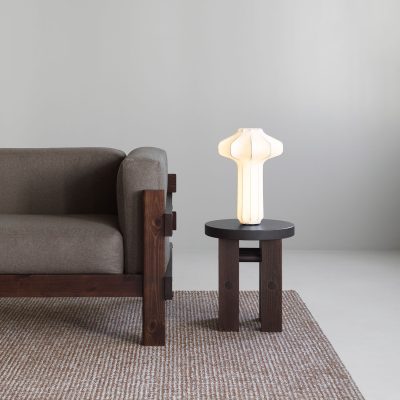 KUBE Sofa 3-Seater, Dark Brown