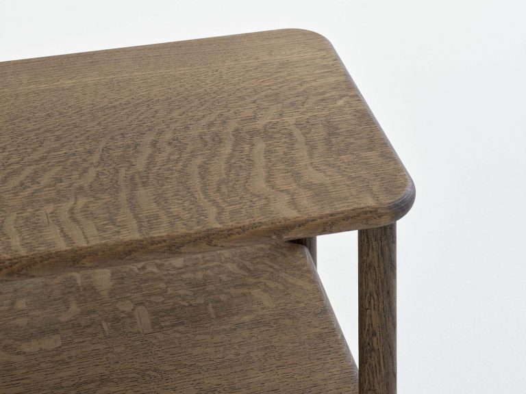 ALLING Side Table, Smoked Oak