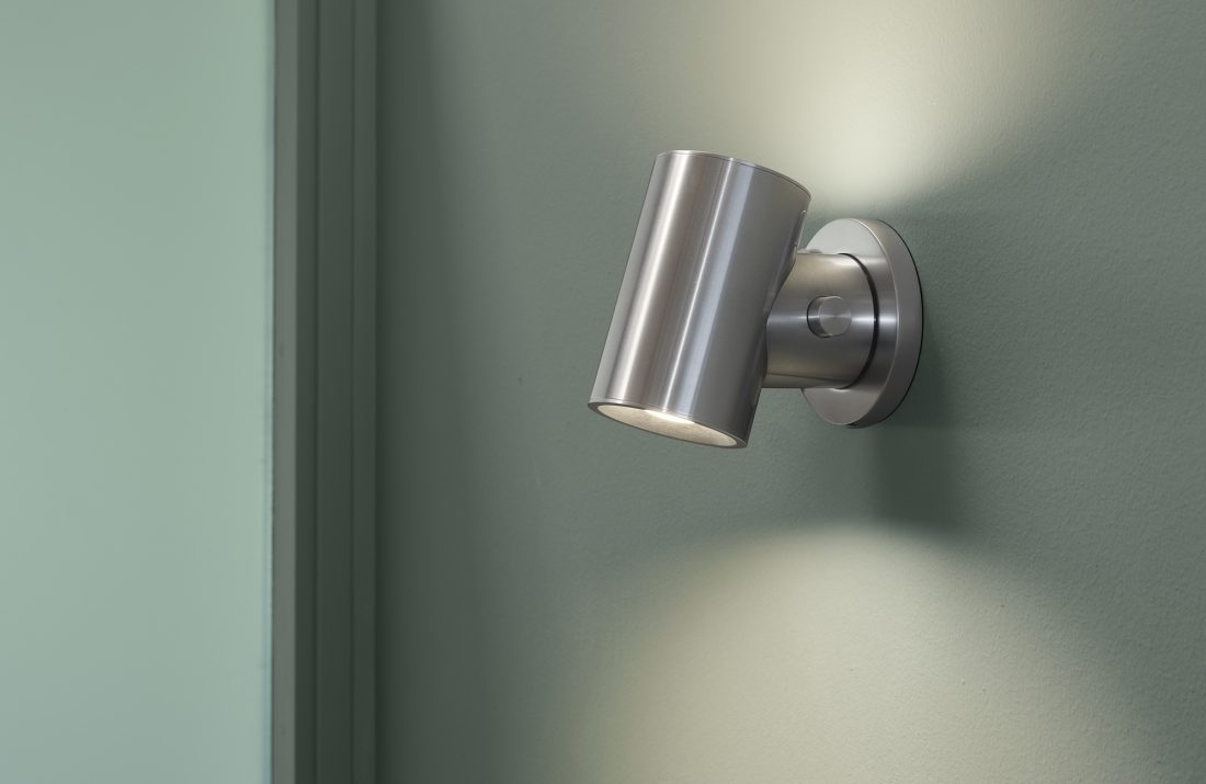 BEAM Wall Lamp, Polished Aluminium
