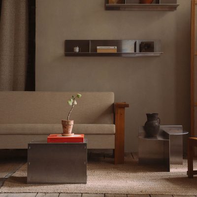 SYMMETRY Couch, Oat Fabric
