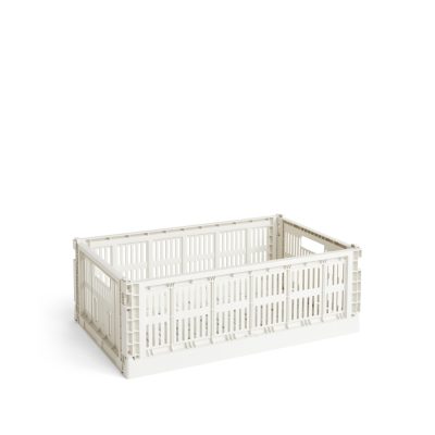 HAY COLOUR CRATE Large - White
