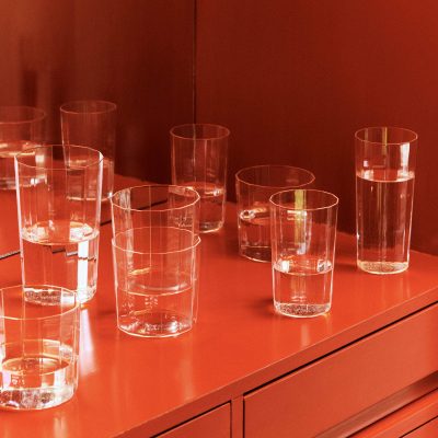 ANGLE Glass Tall Set of 4