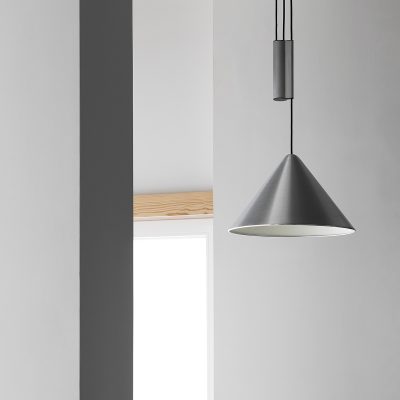 COMPASS Adjustable Pendant 430, Brushed Alu