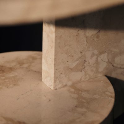 INSERT Side Table, Stone