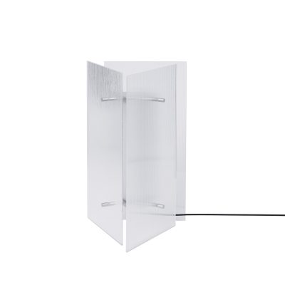 OESTE Table Lamp, Clear Glass