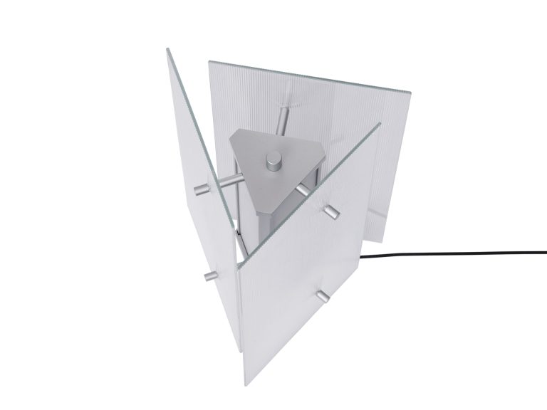 OESTE Table Lamp, Clear Glass