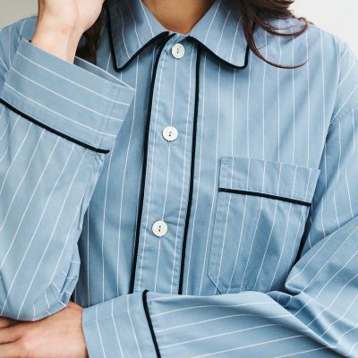FINELINE Long Nightshirt Blue