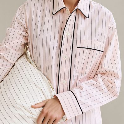 FINELINE Long Nightshirt Soft Pink