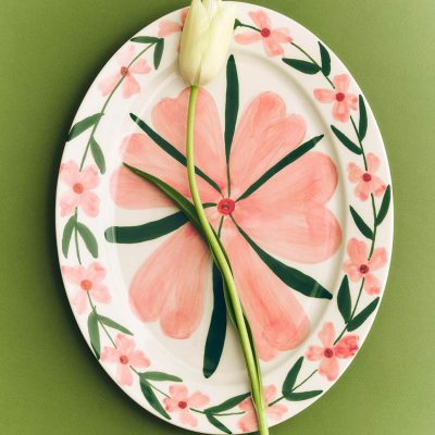LA PITTURA Oval Serving Platter Josephine