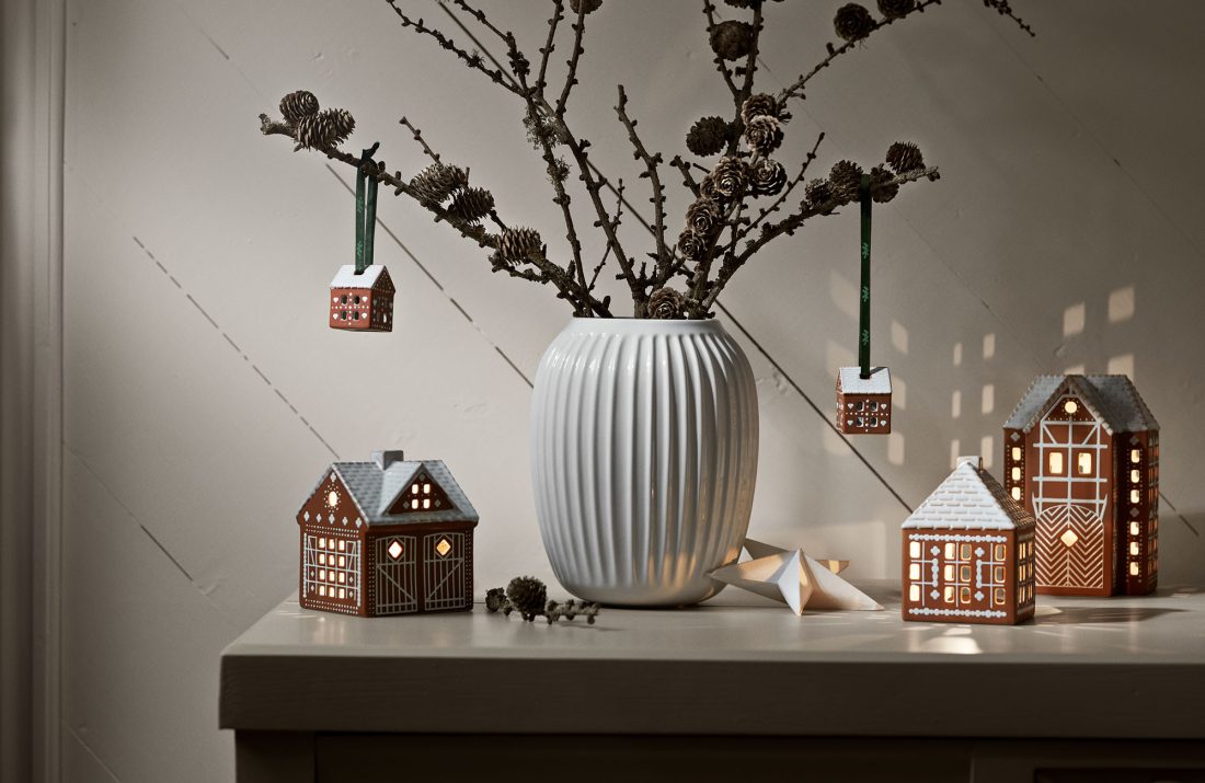 GINGERBREAD Lighthouse Christmas Ornaments