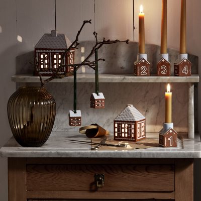 GINGERBREAD Lighthouse Christmas Ornaments