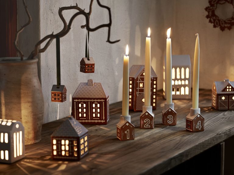 GINGERBREAD Lighthouse Christmas Ornaments