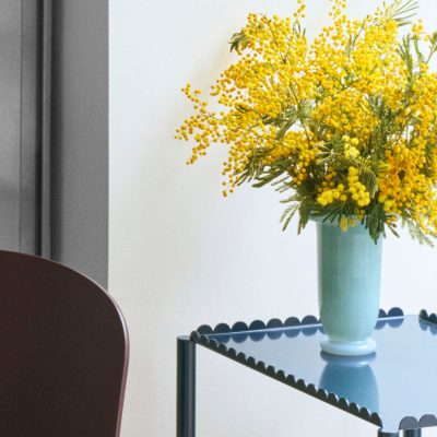 EMPIRE Vase M, Ice Blue
