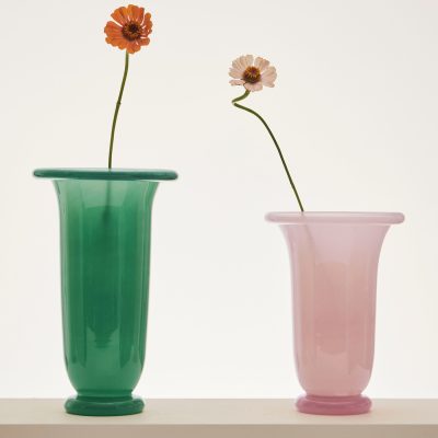 EMPIRE Vase M, Light Pink