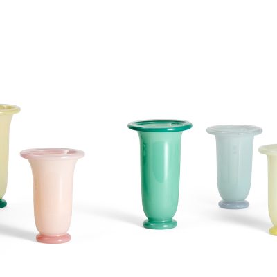 EMPIRE Vase M, Lime Yellow