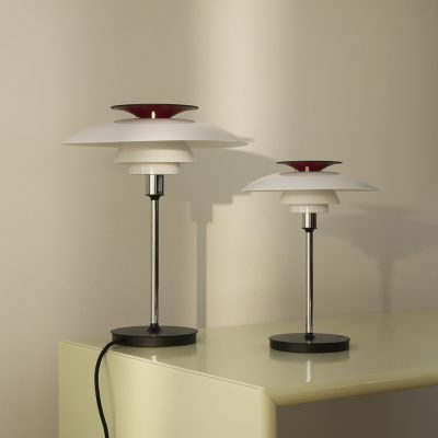 PH 80 Portable, Opal White/High Lustre Chrome Plated