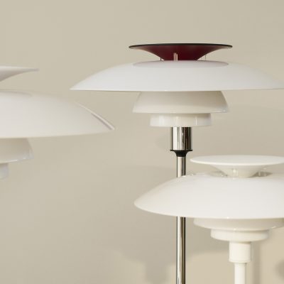 PH 80 Portable, Opal White/High Lustre Chrome Plated