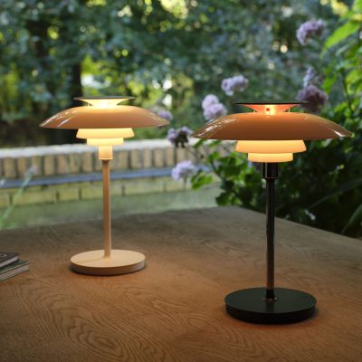 PH 80 Portable, Opal White/High Lustre Chrome Plated