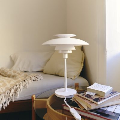 PH 80 Table, Opal White/White