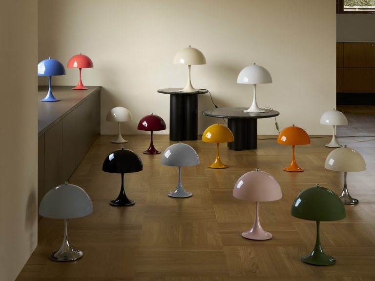 PANTHELLA 320 Table Lamp, Opal White