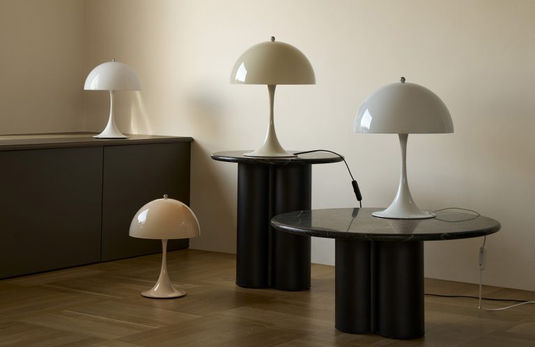 PANTHELLA 320 Table Lamp, Opal Beige