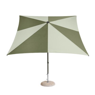 TERRAZZA Parasol Square, Green/Darn Green