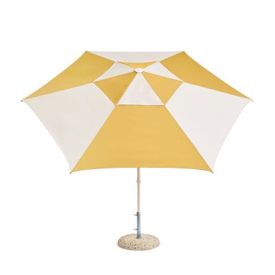 TERRAZZA Parasol Hexagon, Off White/Ochre